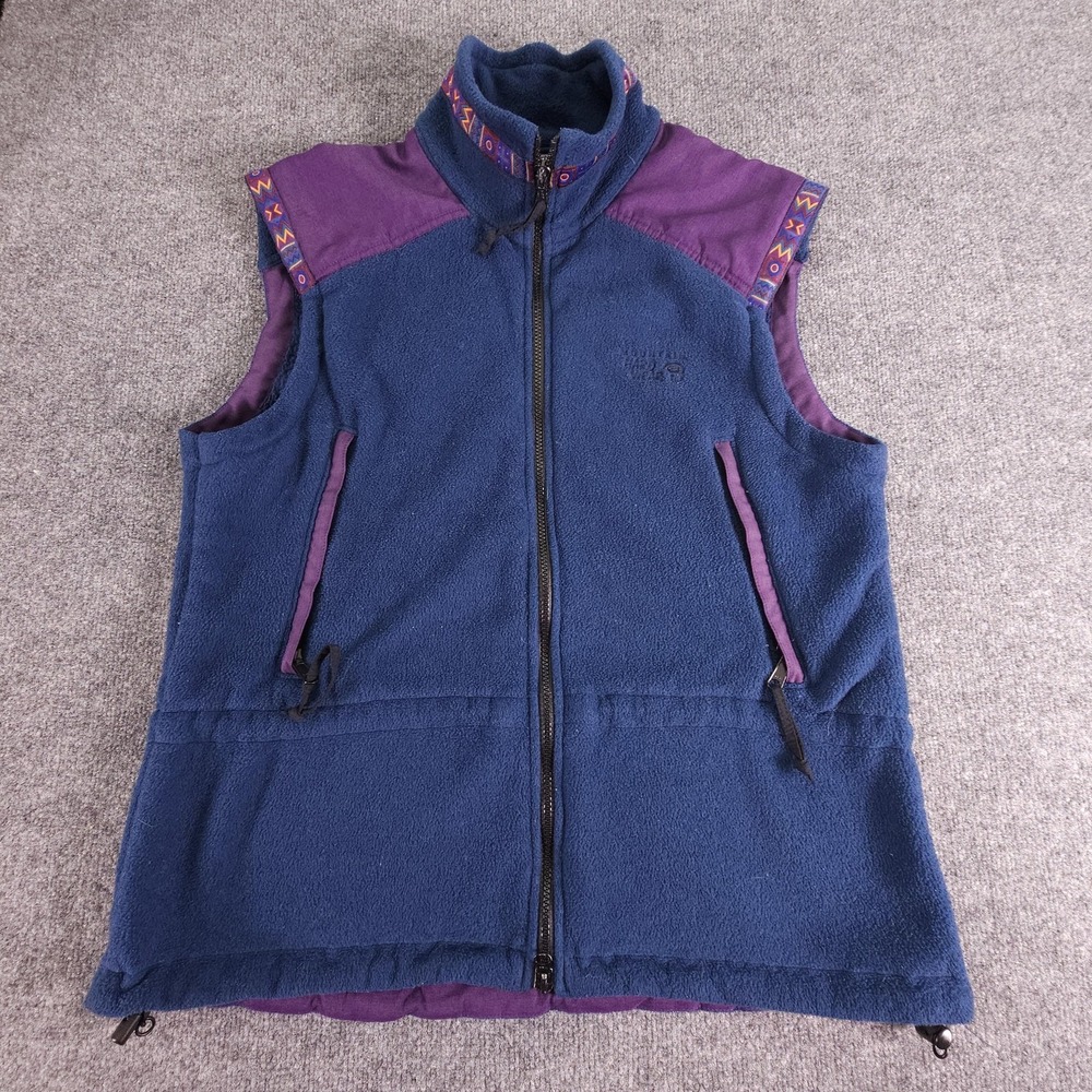 Vintage Mountain Hardwear Vest Womens 14 Fleece‎ Polartec Outdoor USA 90s